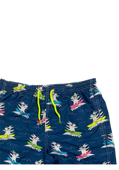 Costume da bagno bambino blu MC2 SAINT BARTH | 05497BLU